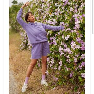 Big Bud Press Lightweight Sweat Shorts Lilac